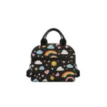 Τσάντα Πλάτης Ουράνιο Τόξο – Σετ με Lunch Bag και Κασετίνα - Image 2