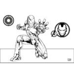 Μπλοκ ζωγραφικής Iron Man - Image 4