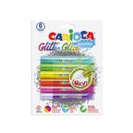 Glitter Glue Neon 6 Χρώματα – Carioca