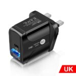 Γρήγορος Φορτιστής Πρίζας Usb – PD 18W