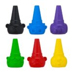 Finger Crayon 6 Colors Deli - Image 3
