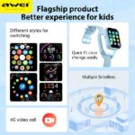 Παιδικό Smartwatch με GPS Awei H29 – Μαύρο - Image 4