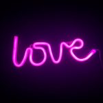Led Διακοσμητικό Φωτιστικό – Love