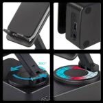 Βάση Κινητού για Γραφείο με Bluetooth Speaker και Powerbank - Image 2