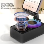 Βάση Κινητού για Γραφείο με Bluetooth Speaker και Powerbank - Image 5