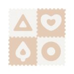 Floor Puzzle Classic Series 4pcs Beige 60x60cm - Sunta