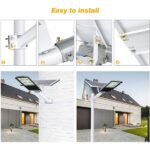Ηλιακός Προβολέας με Τηλεχειριστήριο 400W – Jortan - Image 3