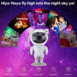 Φωτιστικό Δωματίου Starry Sky Projector με R/C – Αστροναύτης - Image 4