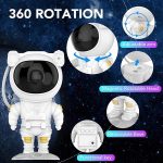 Φωτιστικό Δωματίου Starry Sky Projector με R/C – Αστροναύτης - Image 7