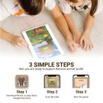 Wenno Wild Animals playset 80 pcs with AR Games - Image 2