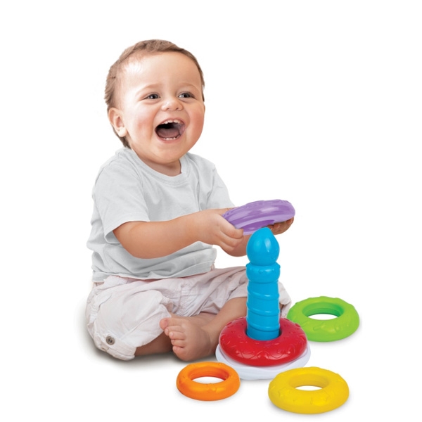 WINFUN507746.jpg Wobble Cake Stacker - winfun - Image 1