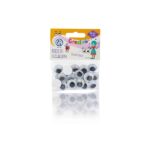 Αυτοκόλλητα Ματάκια 15mm Harlequin Eyes - ASTRA