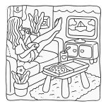 Coloring Book –  Moments of Calm - Image 3