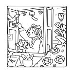 Cute and Cozy Coloring Book - Chill Moments Purple - Image 2