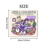Cute and Cozy Coloring Book - Chill Moments Purple - Image 5