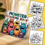 Coloring Book - Monster - Image 3