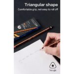 Σετ 12 Μολύβια με Σβηστήρια 2B Graphite – Deli - Image 3