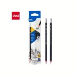 Σετ 12 Μολύβια με Σβηστήρια HB Graphite – Deli