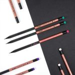Μολύβι Γραφίτη HB με Γόμα Copper Series - MILAN - Image 2
