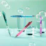 G-2 Bubble Gel Ink Roller - Blue - Medium Tip 0.7mm Pink Gradient - Pilot - Image 3