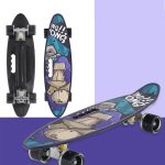 SKATEBOARD Purple - 58.5x16cm - Image 2