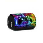Κασετίνα Gaming Μαύρο με Velcro