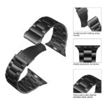 Λουράκι για Apple Watch 42/44/45/49mm – Stainless Steel Black - Image 8