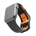 Λουράκι για Apple Watch 42/44/45/49mm – Uag Civilian Black / Orange