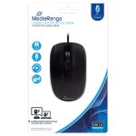 Corded 3-button optical mouse MediaRange
