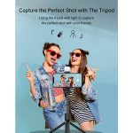 Ασύρματο Bluetooth Selfie Stick Με Τρίποδο - Image 8