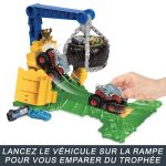 Hot Wheels Monster Trucks Arena Smashers Rhinomite Race Challenge Playset - Image 4
