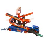 Hot Wheels City Lift and Launch Hauler Vehicle - Image 5