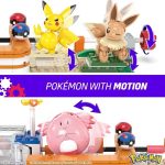 MEGA Pokemon Building Toy Kit, Forest Pokemon Center 648pcs with 4 Action Figures - Image 3