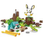 MEGA Pokemon Emolga and Bulbasaur’s Charming Woods 194pcs - Image 4