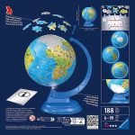 3D Globe Puzzle Night Edition 180pcs Ravensburger - Image 3