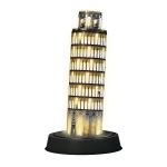 3D Puzzle Night Edition Tower of Pisa 216pcs Ravensburger - Image 2