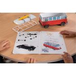 3D Puzzle Volkswagen T1 Bus Surfer Edition 162pcs Ravensburger - Image 3