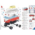 3D Puzzle Volkswagen T1 Bus Surfer Edition 162pcs Ravensburger - Image 5