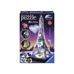 3D Puzzle Night Edition Eiffel Tower Disney 216pcs Ravensburger