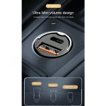 Φορτιστής Αυτοκινήτου 33W USB + Type-C CC-330 – Treqa - Image 4