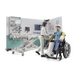 Νοσοκομείο με ασθενή και γιατρό bworld - Bruder 62711 - Image 4