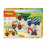 Construction Vehicles Gift Box Midi Hama Beads