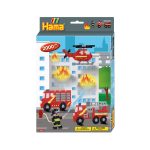 Fire Fighters Midi Hama Beads Set