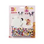 Girl and Dog Midi Hama Beads Pack