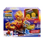 Hot Wheels Monster Trucks Power Smashers 5-Alarm Torch Tower Takedown