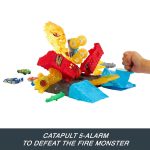 Hot Wheels Monster Trucks Power Smashers 5-Alarm Torch Tower Takedown - Image 3