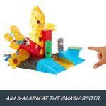 Hot Wheels Monster Trucks Power Smashers 5-Alarm Torch Tower Takedown - Image 4