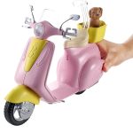 Barbie Scooter με Κράνος και Κουταβάκι - Image 2
