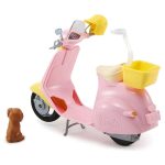 Barbie Scooter με Κράνος και Κουταβάκι - Image 3