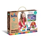 Ξύλινο Παιχνίδι Σετ Φάρμα - Kids Hits